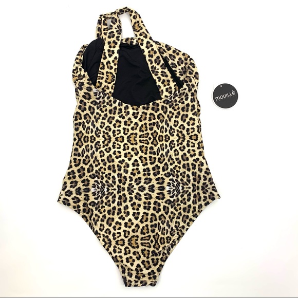 mouille swimwear Leopard One-Piece Suit Size Large NWT - Picture 5 of 12